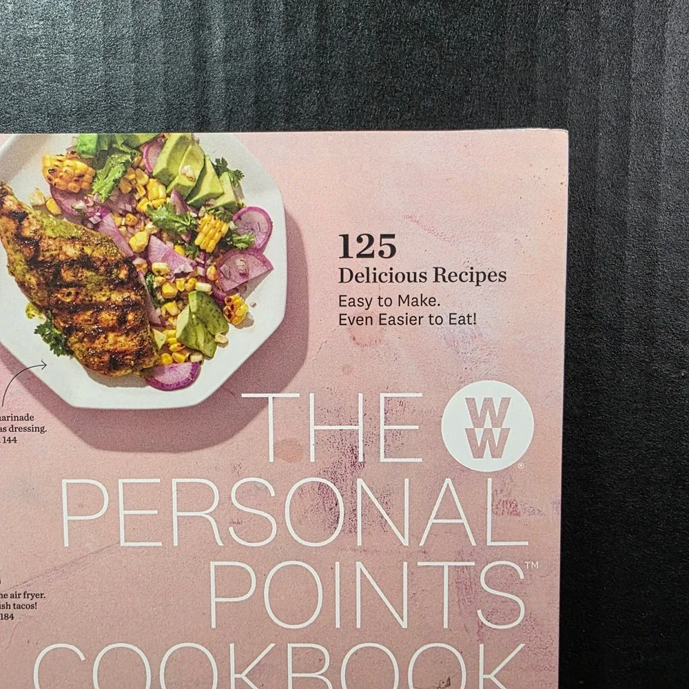 The WW Personal Points Cookbook 125 Recipes Weight‎ Watchers 2021 Pink Softcover